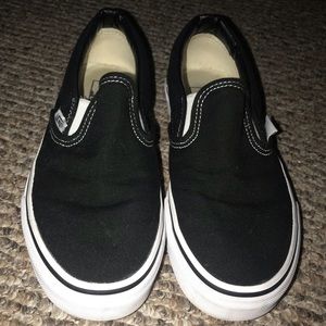 Classic black slip on vans